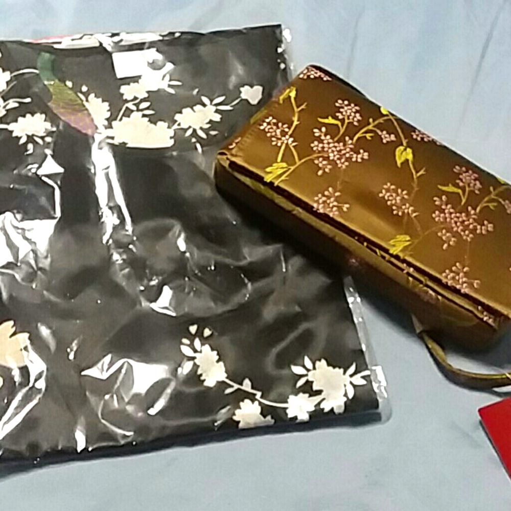 dress and hand bag new